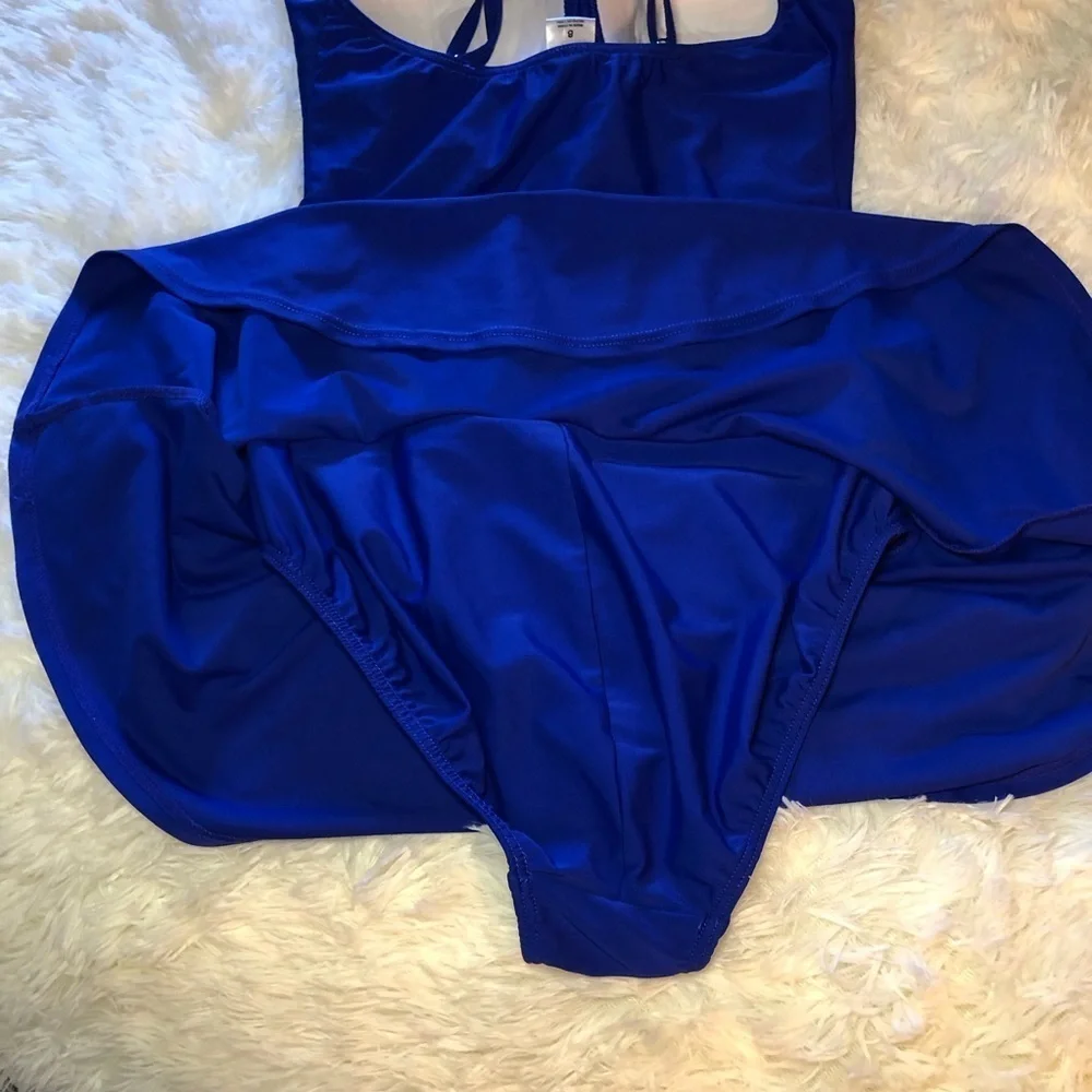 🥶🦋VENUS Sapphire Blue Swim Dress🦋🥶
